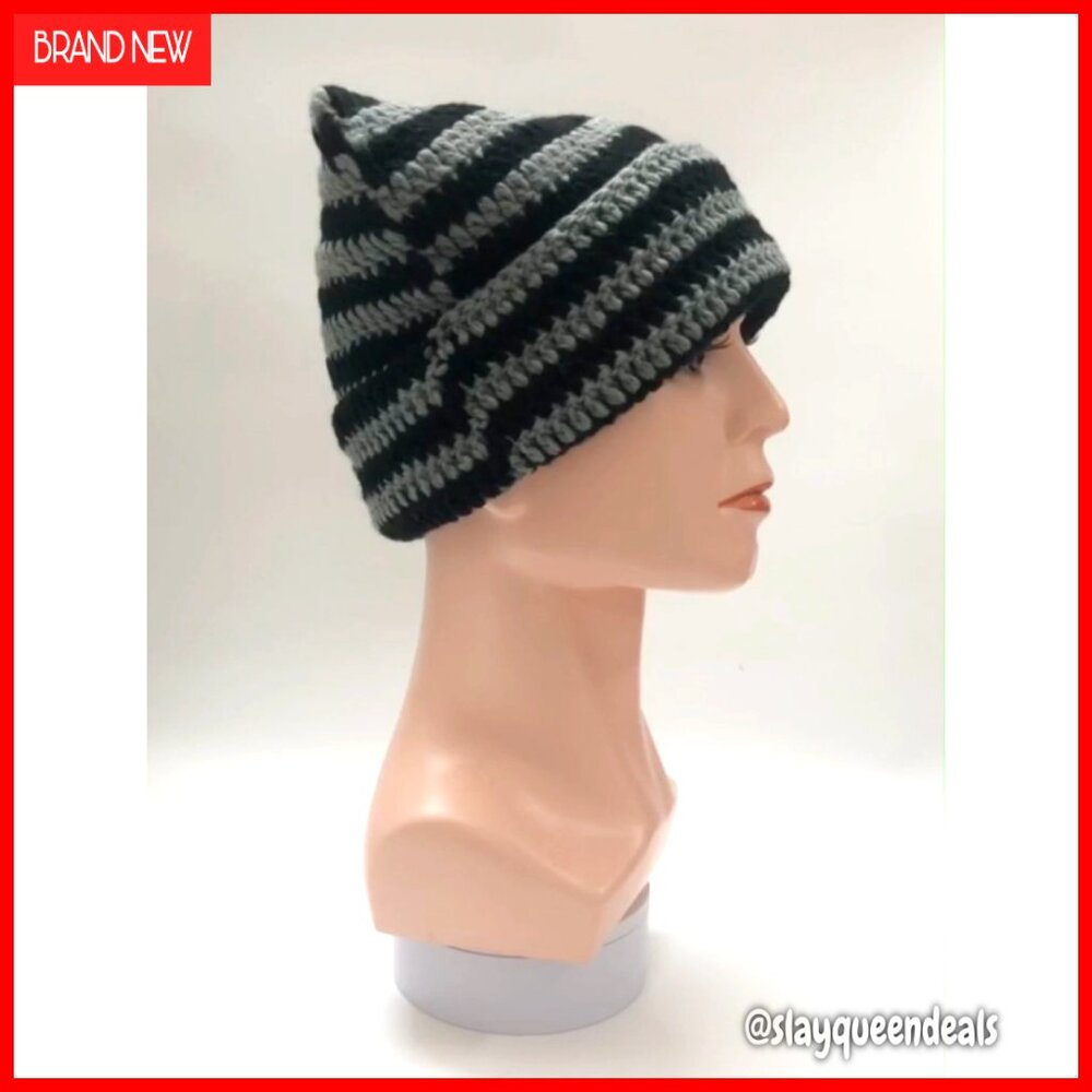 Cat Ear Hat Fingerless Gloves Stackable Bracelets… - image 7